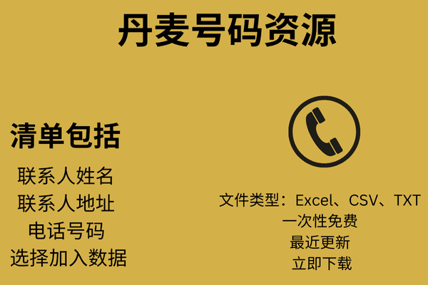 丹麦号码资源