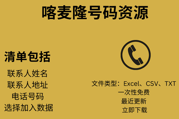喀麦隆号码资源